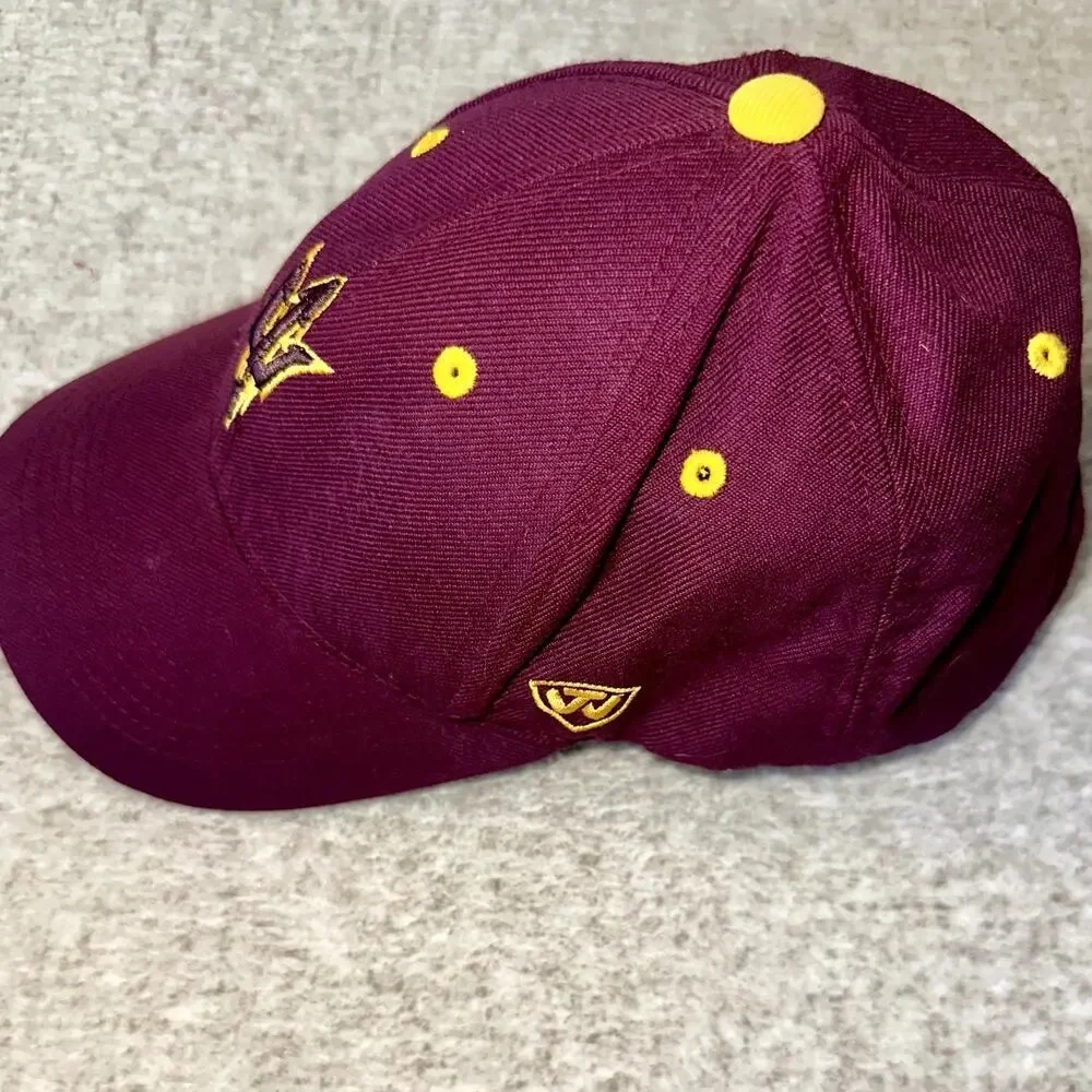 Arizona State Sun Devils ASU Maroon Embroidered Baseball Hat‎ Top of the World